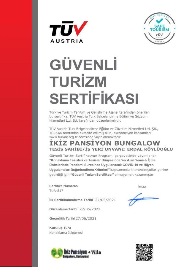 Ikiz Pension Bungalow Çıralı Luaran gambar